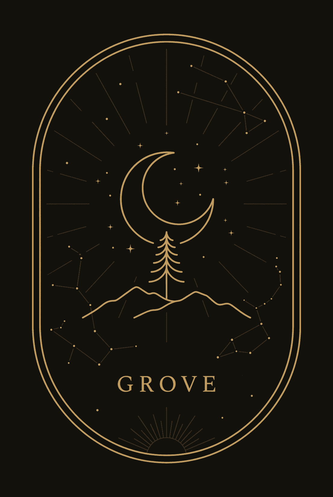 Grove house crest